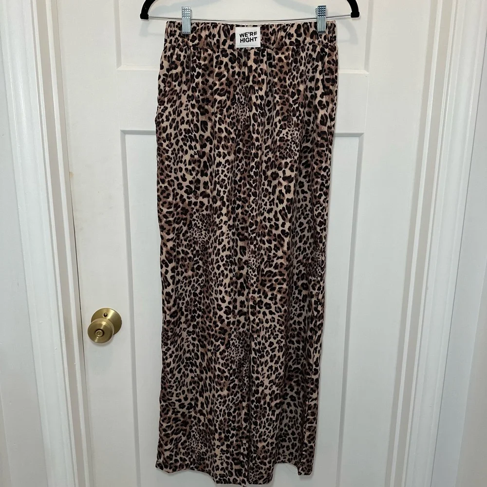 Leopard Print Pants BRAND NEW NEVERWORN - Picture 4 of 5